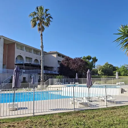 Daire T2 Terrasse Climatise Piscine A T Florent Saint-Florent (Corsica)