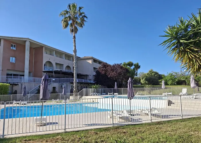 Daire T2 Terrasse Climatise Piscine A T Florent Saint-Florent (Corsica)